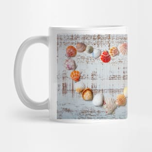 Seashell Heart Still life Mug